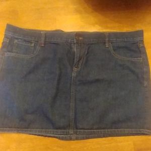 Denim skirt
